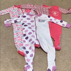 🌈4/$25🌈 Children’s Place Zip Pajamas, Set of 3